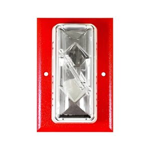 Kidde 110 Cd Red Strobe Light 120 Vac High-Intensity Fire Alert for Home and Business Safety by Kidde