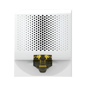 Kidde Speaker-Strobe White Amber Lens Fire Alarm for Safety by Kidde