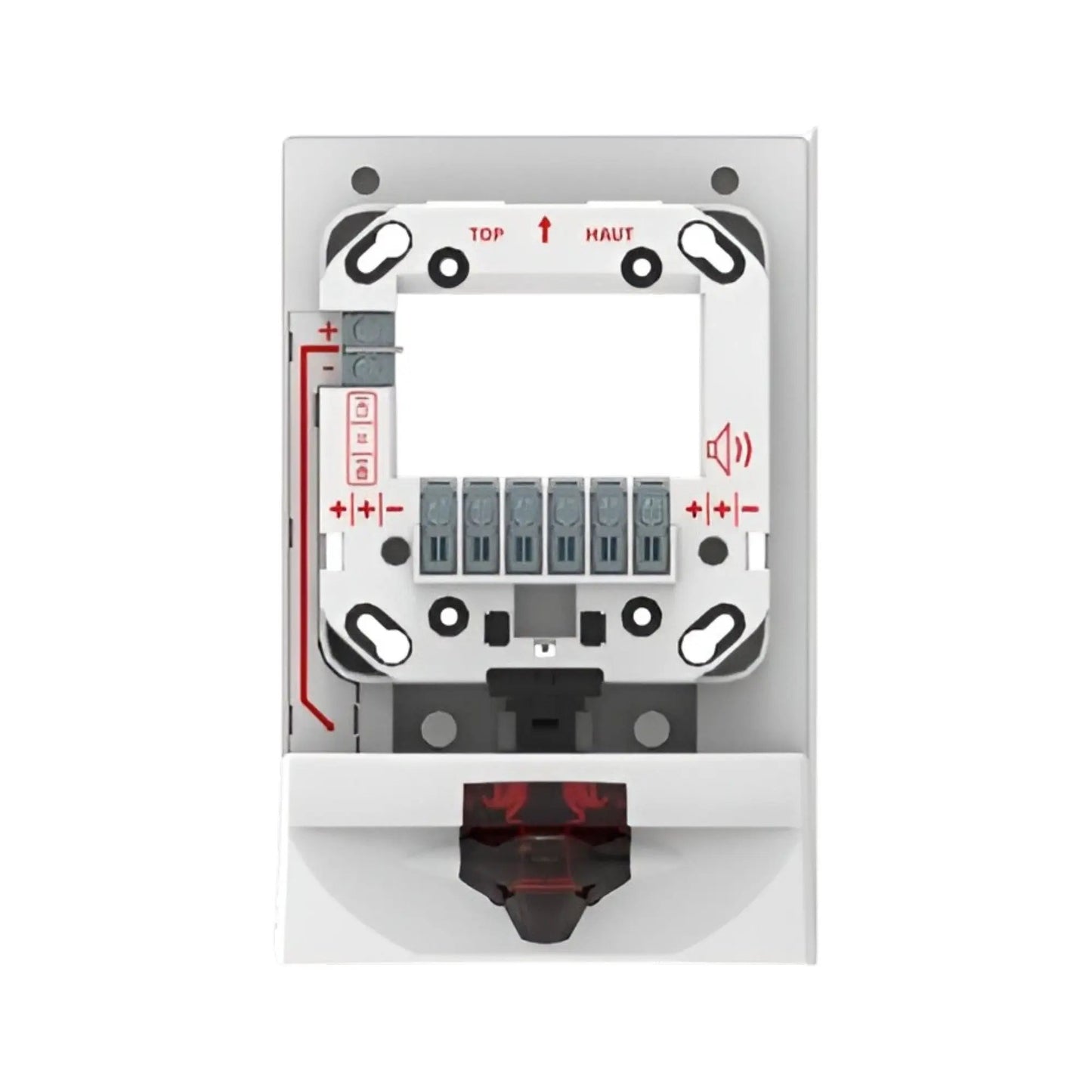 Kidde Strobe Expander White Red UL/FM Approved Fire Safety Expansion by Kidde