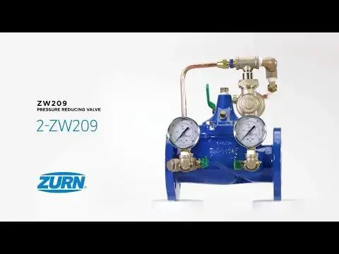 Zurn Wilkins 2.5 Inch ZW209FP Fire Protection Pressure Reducing Valve Grooved  Fire Protection Parts Fire Protection Parts Zurn Wilkins 2.5 Inch Fire Protection Pressure Valve