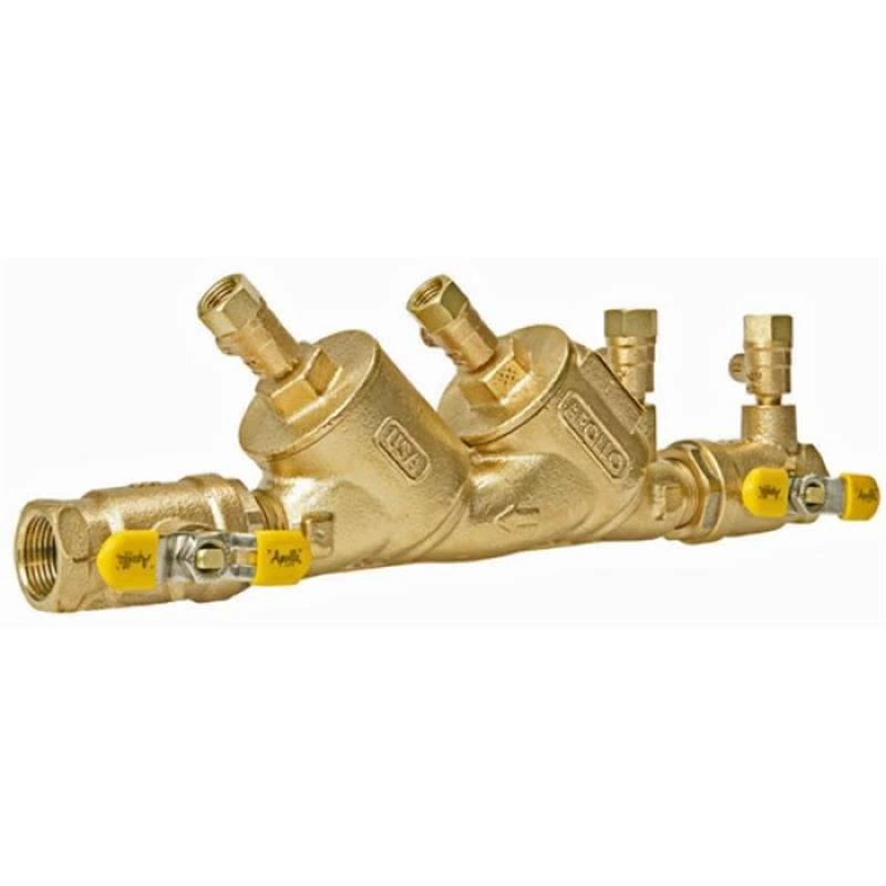 1 1/2 DBL CHK W/ BALL VLVS LF by Conbraco Ince