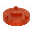 1 1/2" GROOVED CAP DOMESTIC GALVANIZED - Fire Protection Parts