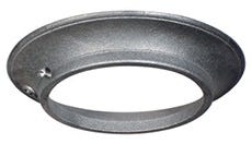 1-1/4" BLK CI CEILING PLATE - Fire Protection Parts