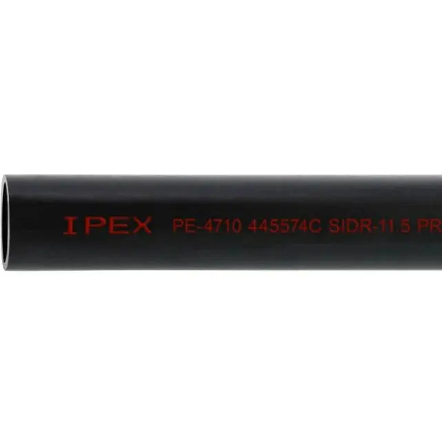 1-1/4" X 24' Schedule 40 Polyethylene Black Pipe SCH 40 PE Pipe by S/N Generic Pipe Supply
