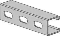 Strut Support 1-5/8" with Elongated Holes for Fire Protection Systems | Secure Mounting & Stability for Professionals Hangers & Fasteners ASC Engineered Solutions Fire Protection Parts 1-5/8 Strut Support with Elongated Holes | Strut Supports - Reliable Stable
