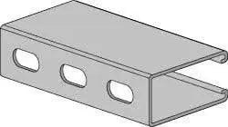 1" X 3.25" Strut With Elongated Holes For Fire Protection by Fire Protection Parts