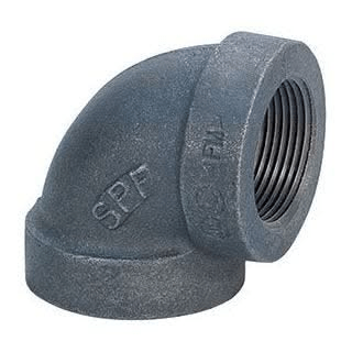 1" BLACK CAST IRON (CI) 90 ELL IMPORT - Fire Protection Parts