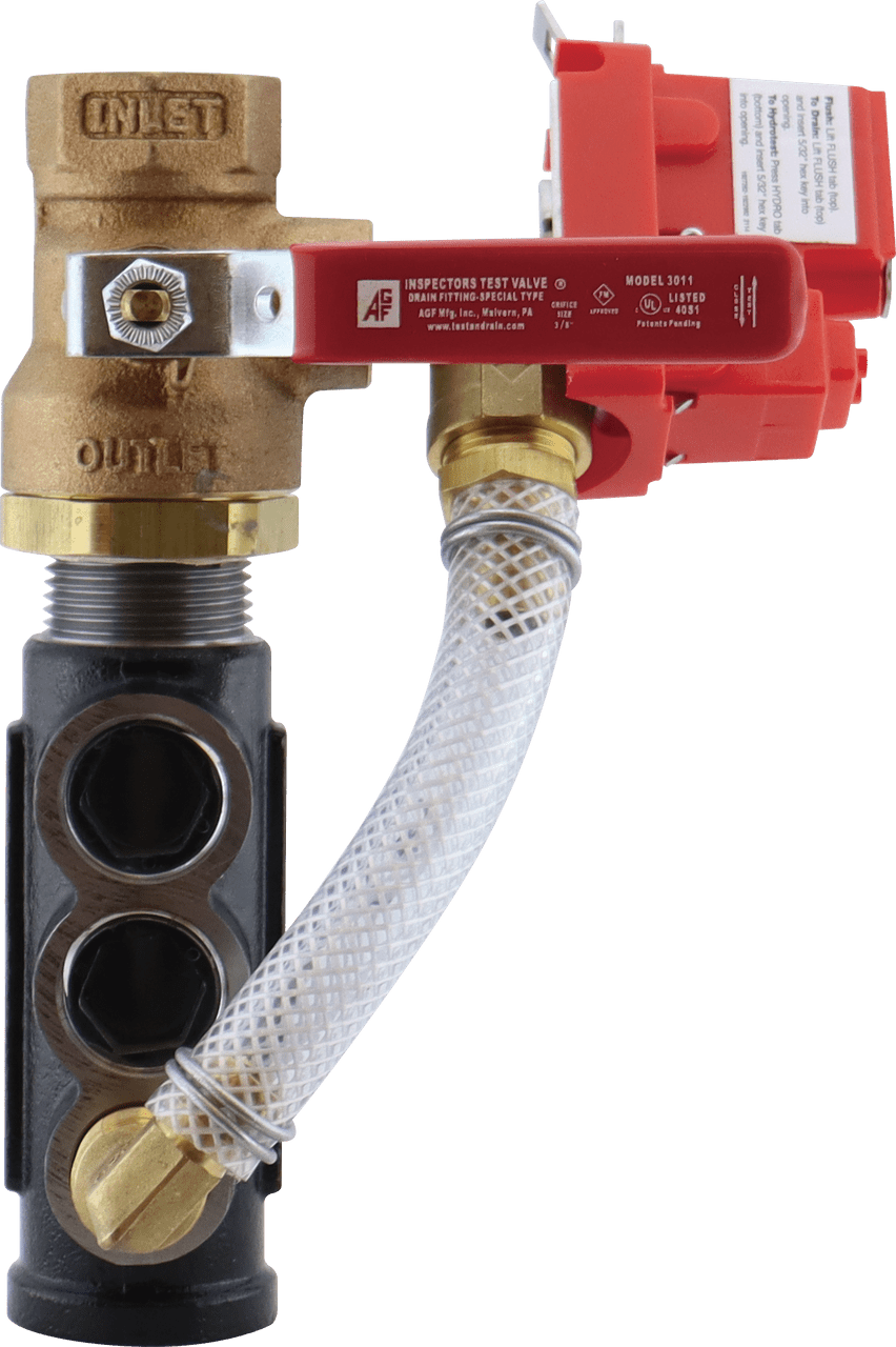 1" Inspectors Test 5/8" 11.2K Orf Pressure Reducing Valve - Fire Protection Parts