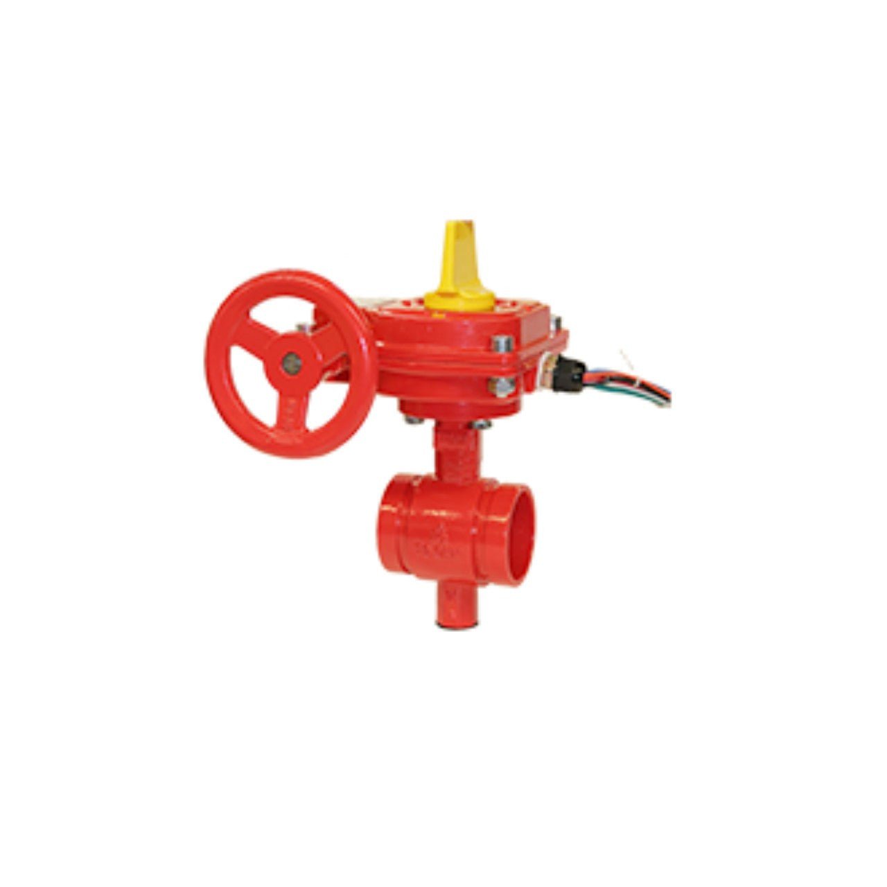 10" Grooved Butterfly Valve Norm Closed Fire Protection - Fire Protection Parts