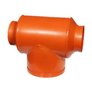 10X10X6 PTD GRV RED TEE DOM - Fire Protection Parts