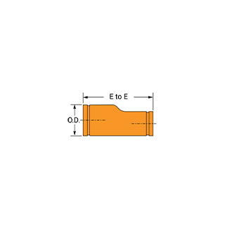 10 X 8 GRV ECC REDUCER - Fire Protection Parts