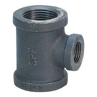 1-1/2" X 1" X 1-1/4" DI RED TEE - Fire Protection Parts