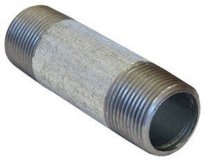 1/2" Galvanized Pipe Nipple Import - Fire Protection Parts