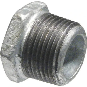 1/2" X 1/4" Galvanized Steel Hex Bushing Fitting by ASC Engineered Solutions