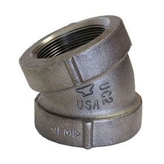 1" CI 22-1/2 ELBOW DOM - Fire Protection Parts