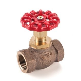 1" THD BRONZE GLOBE VLV UL - Fire Protection Parts