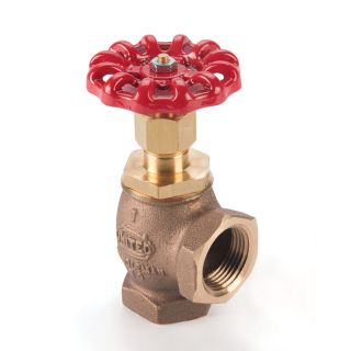 1" THD BRONZE ANGLE VLV UL - Fire Protection Parts