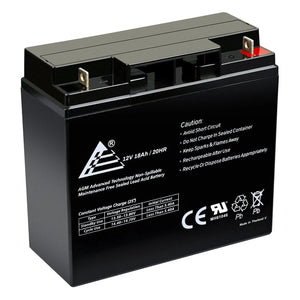 12V BATTERY 18AH by Potter Electric Signal