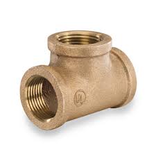 1/4" Brass Tee Fitting for Fire Protection Systems - Fire Protection Parts