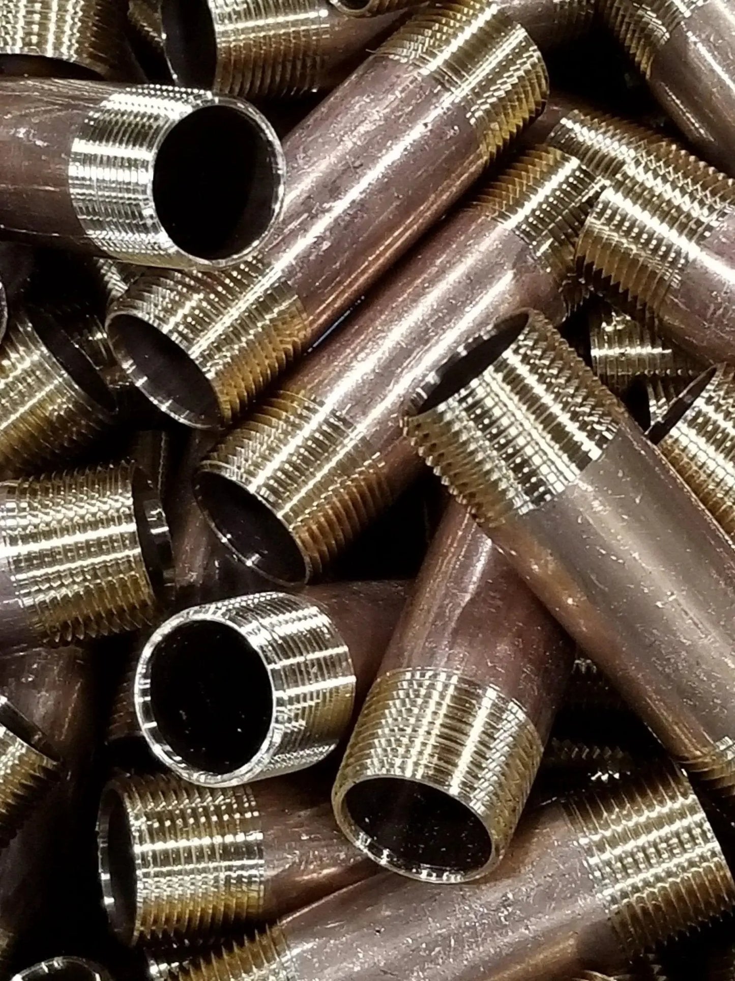 1/4" X 2" Brass Nipple for Fire Protection Systems by Quality Pipe Products