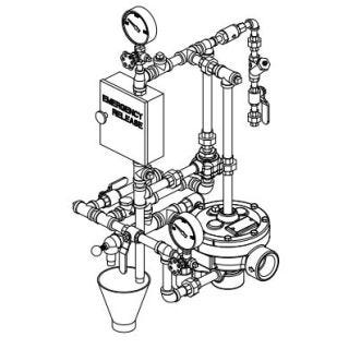 TRIM,1.5" CONV DELUGE,BR - Fire Protection Parts