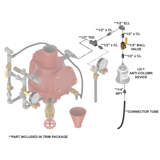 TRIM, ANTI COLUMN DEVICE - Fire Protection Parts