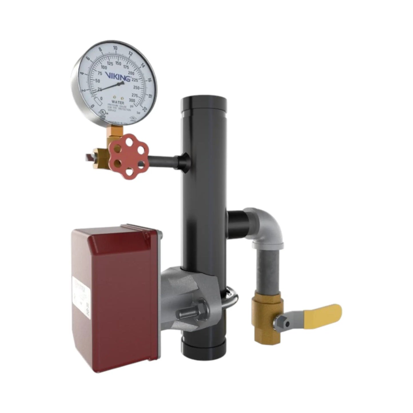 Viking EasyPac Commercial Riser | Integrated TESTanDRAIN Valve