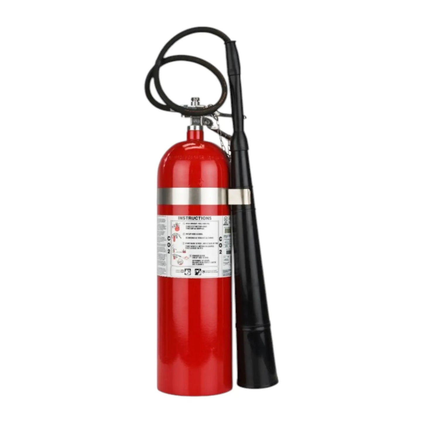 15 LB CO2 BC 10BC Portable Fire Extinguisher by Strike First Corporation