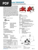 Zurn Wilkins 2 Inch ZW209FP Grooved Fire Protection Pressure Reducing Valve  Fire Protection Parts Fire Protection Parts Zurn Wilkins 2 Inch ZW209FP Fire Pressure Valve