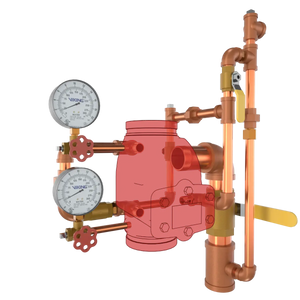 10" Grooved Check Valve Lead Free Fire Protection System by Nibco Inc.