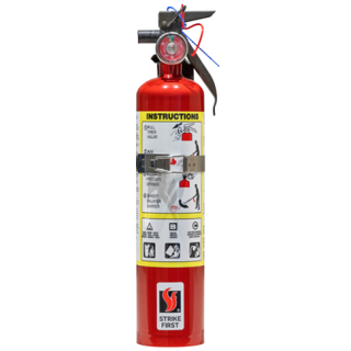 2.5LB (ABC) 1A10BC W/ VEH BRKT - Fire Protection Parts