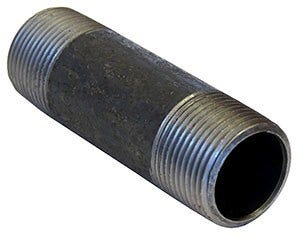 2 - 1/2" Black Pipe Nipple Import - Fire Protection Parts
