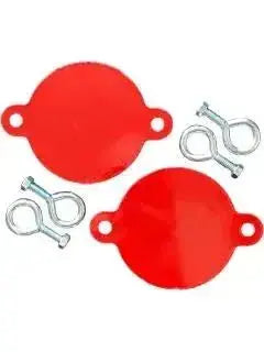 2-1/2 Inch Aluminum Breakable Caps Durable Emergency Access by Fire Protection Products Inc