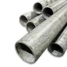 2-1/2 Inch X 10 Feet 6 Inches Schedule 10 Black Steel Pipe Galvanized X Galvanized by Viking