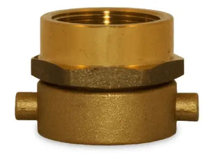 2 1/2 NST SINGLE SNOOT FDC IMP - Fire Protection Parts