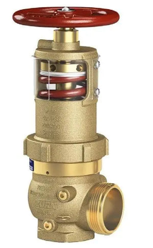 2-1/2" PRV Globe GRV Inlet Pressure Reducing Valve by Zurn Wilkins