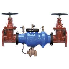 2 1/2" Red Pressure Detector with OS&Y Valve Fire Protection - Fire Protection Parts