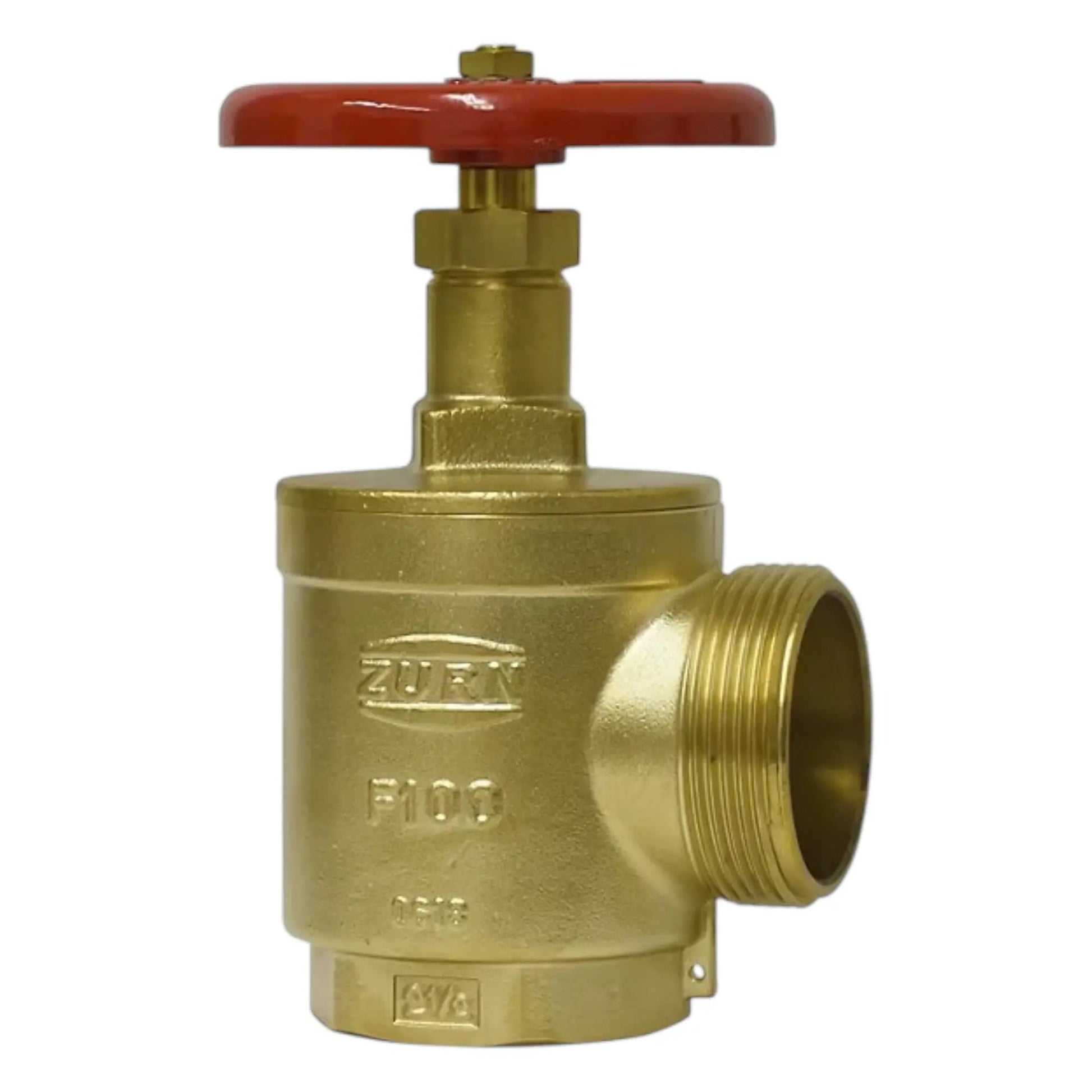 2-1/2" Hose Valve Threaded X Threaded For Fire Hoses by Zurn Wilkins