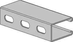 2-7/16" X 1-5/8" Strut Channel With Elongated Holes by ASC Engineered Solutions
