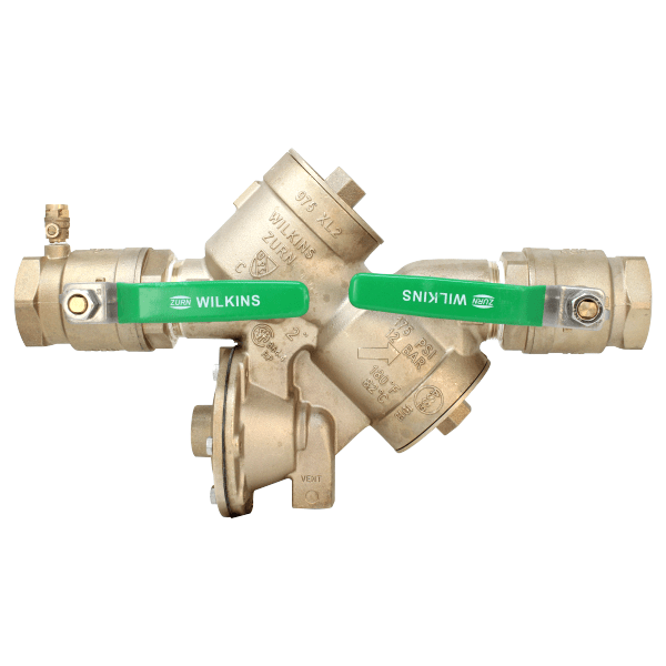 2" Reduced Pressure Backflow Prevention Device by Zurn Wilkins - Fire Protection Parts