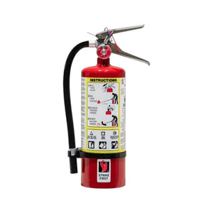 5 lb 10BC Fire Extinguisher With Vehicle Bracket by Strike First Corporation