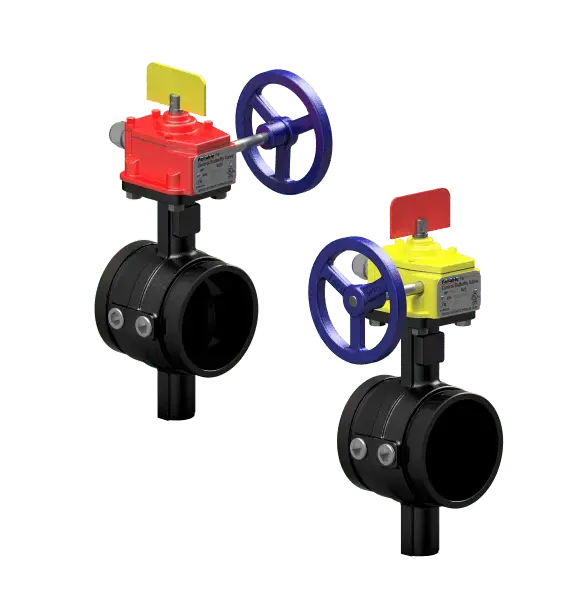 2.5" GRV BFV W/SWITCH UL/FM by Kennedy Valve