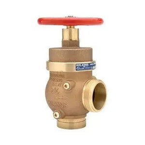 2.5" Standard Pipe Hose Valve ASTM A536 Ductile Iron by Zurn Wilkins