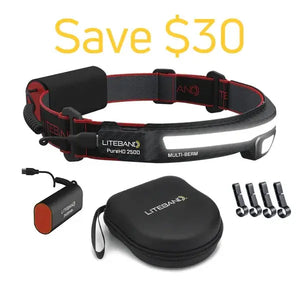 PRO 2500 Lumen PureHD™ Bundle by Liteband