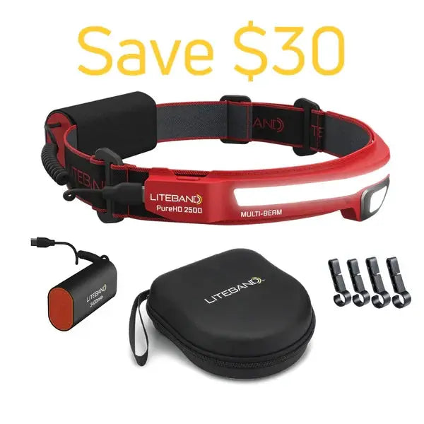 PRO 2500 Lumen PureHD™ Bundle by Liteband
