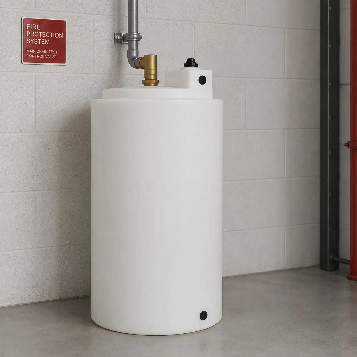 254 GAL RES TANK FILL VLV 34" by RP Equipment, Inc.