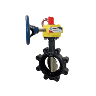 3" Domestic Butterfly Valve Lug With Switch For Fire Systems - Fire Protection Parts