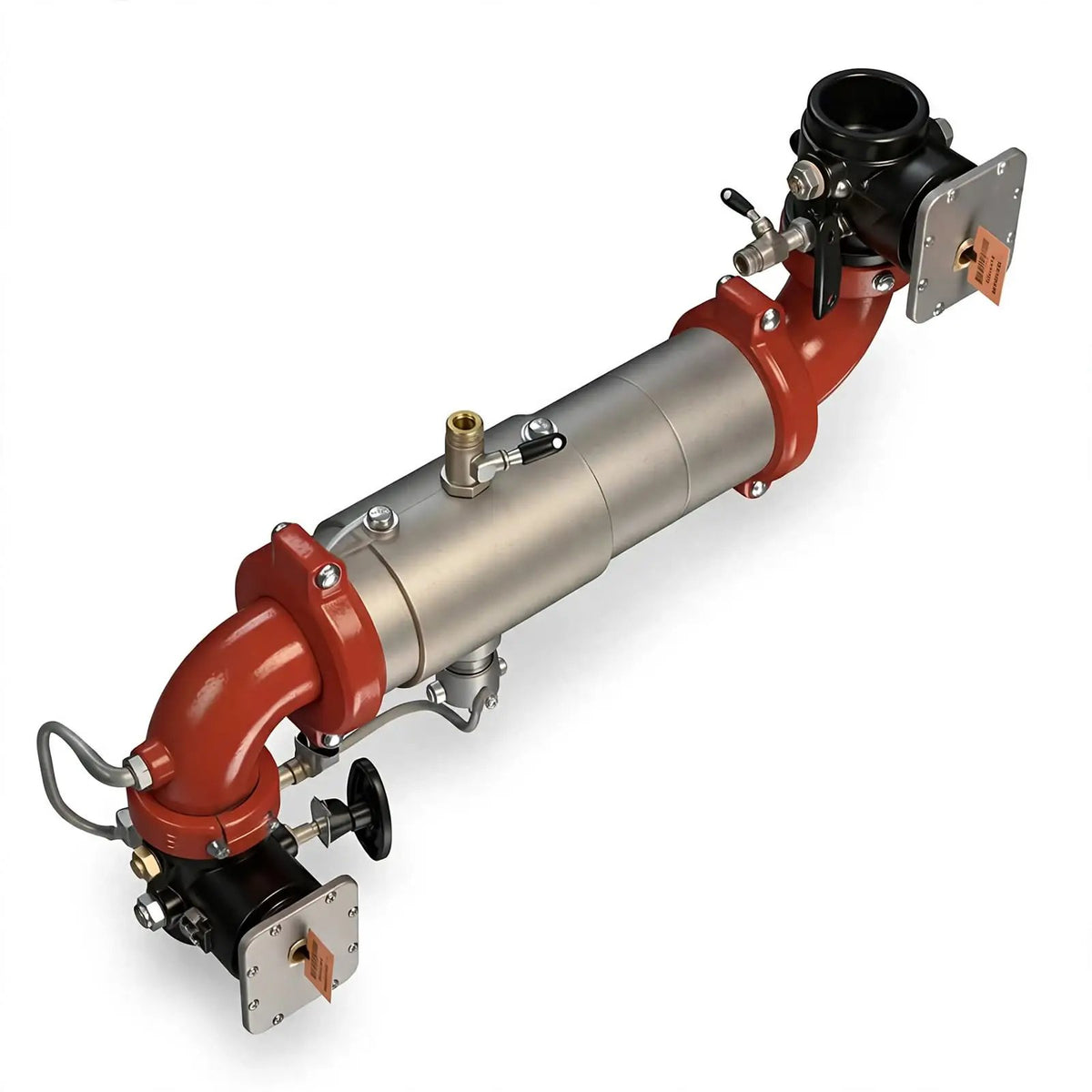6" Reduced Pressure Detector With Grooved Valve