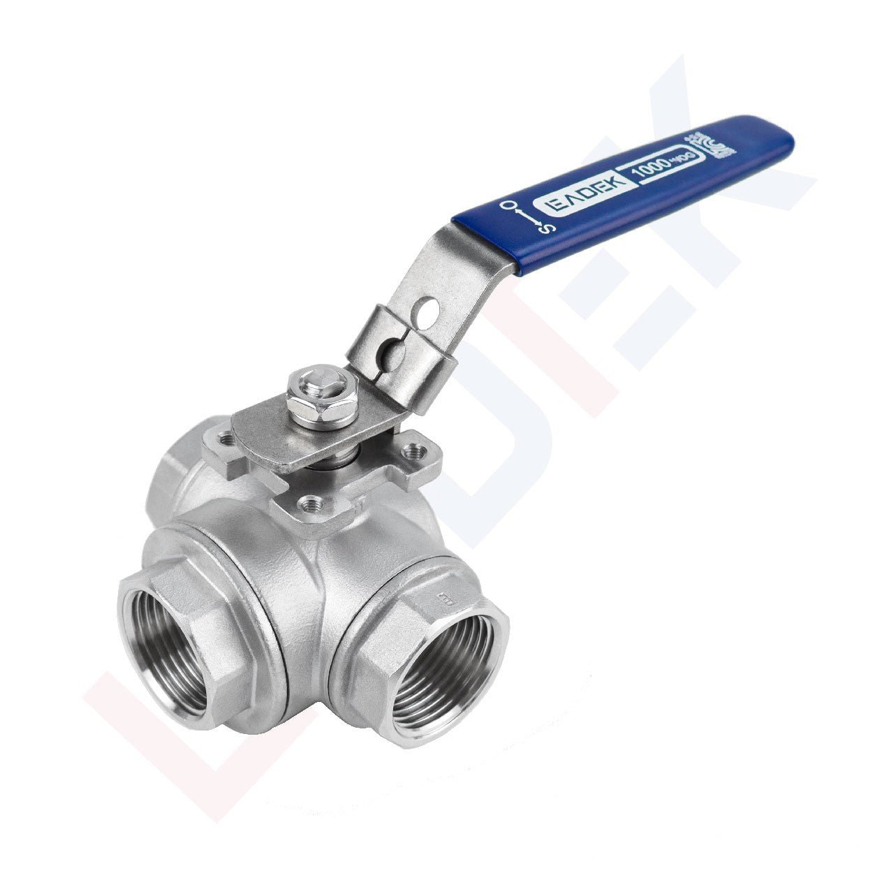 3 - Way Globe Valve 1/4" Efficient Flow Control - Fire Protection Parts