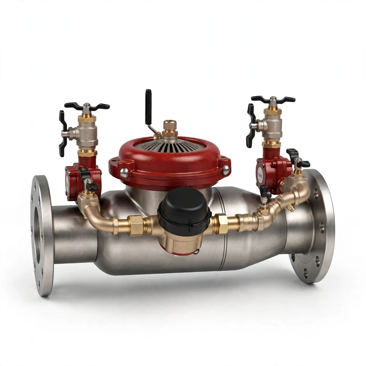 3000SSLG 2" Backflow Preventor Valve Double Detector Check Valve